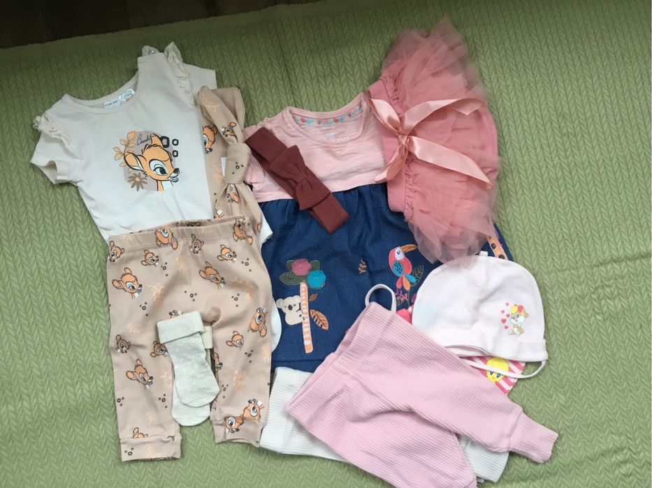 Одяг для дівчинки, 3—6 міс, 62—68 см