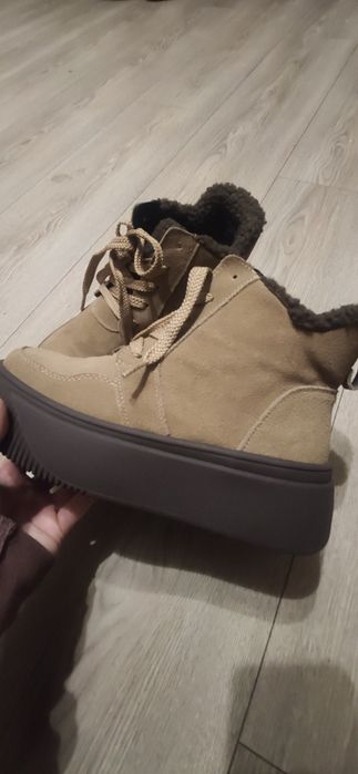 Черевички натуральний замш