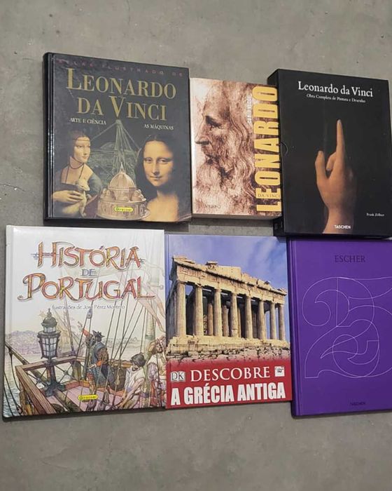 Livros ilustrados educativos – História, Ciência, Mundo e Cultura