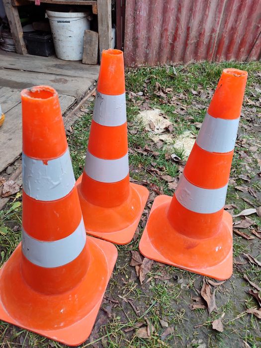 Дорожній сигнальний конус, 52 см, 1 штука