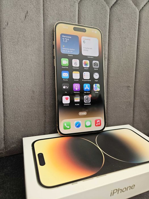 Apple iPhone 14 Pro / 128 GB / Stan IDEALNY / Gwarancja! / RATY 0%