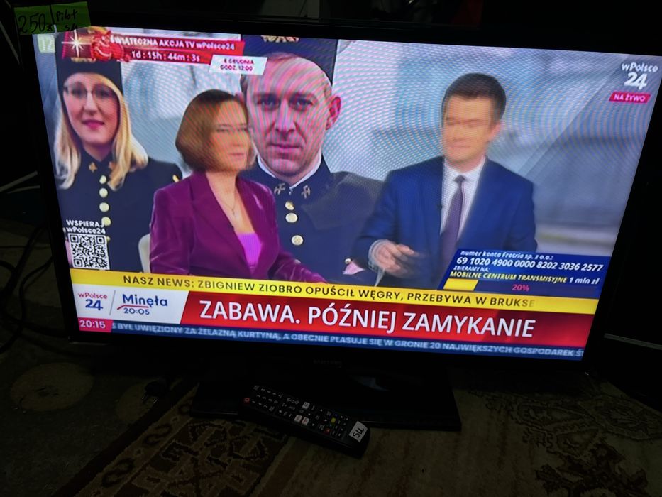 Telewizor led Samsung 32 cale z pilotem