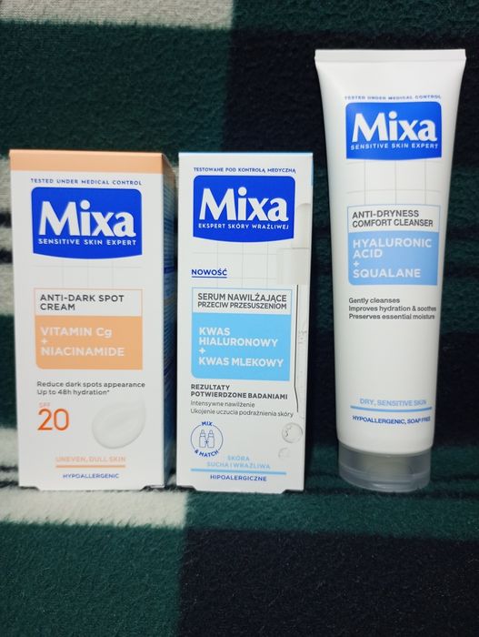 Okazja Tanio - Produkty Kosmetyki Marki Mixa Sensitive Skin Expert