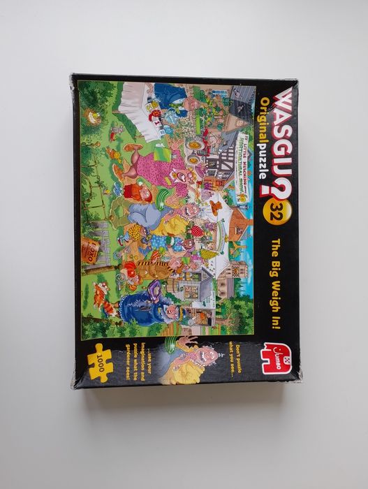 Puzzle 1000 Wasgij Original 32 The Big Weight In !