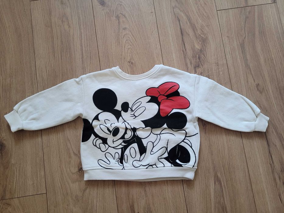 Bluza bez kaptura 92 Myszka Miki Disney Zara 92