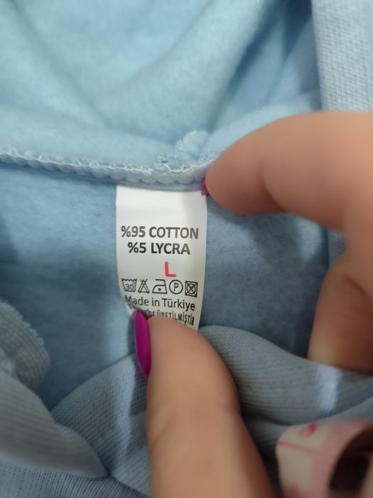 Nowa Bluza z kapturem 95% bawełna