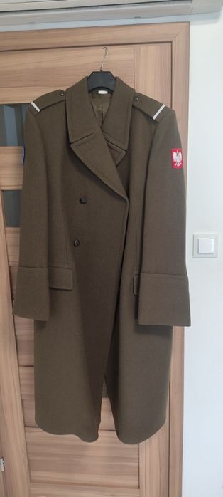 Płaszcz wojskowy sukienny  zimowy wojsk lądowych