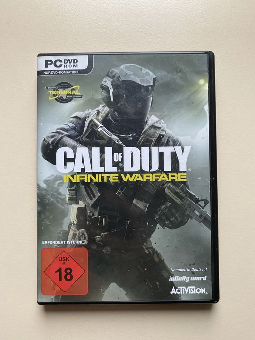 Диски игры Call Of Duty Infinite Warfare для ПК (игра немецкой версии)