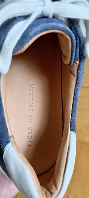 Skórzane męskie sneakersy Tiger of Sweden 43