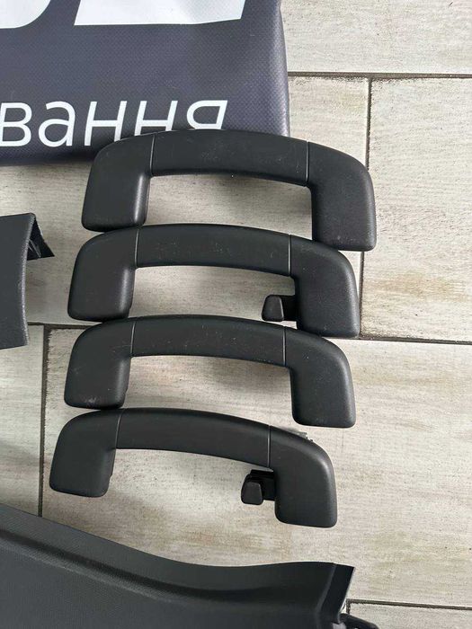 Стеля Golf 7 GTI, потолок Golf 7 GTI, чорні обшивки салону Golf 7 GTI