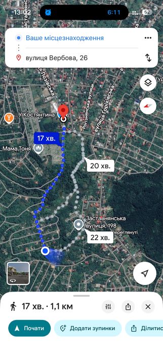 Продається 2-кім дачний будинок зі зрубу зі ставком, Заставнянська