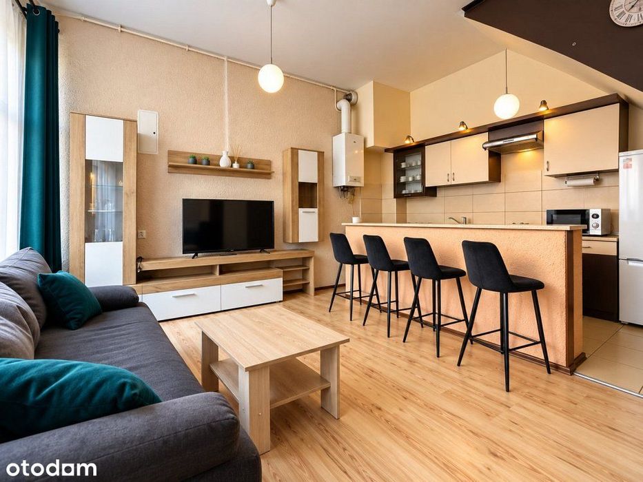 Dwupoziomowe mieszkanie | 45m2  I Centrum Chełma