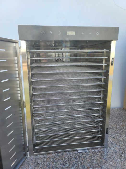 Дегідратор професійний Сушка Сушарка для фруктів,грибів 16-20-24 лотки