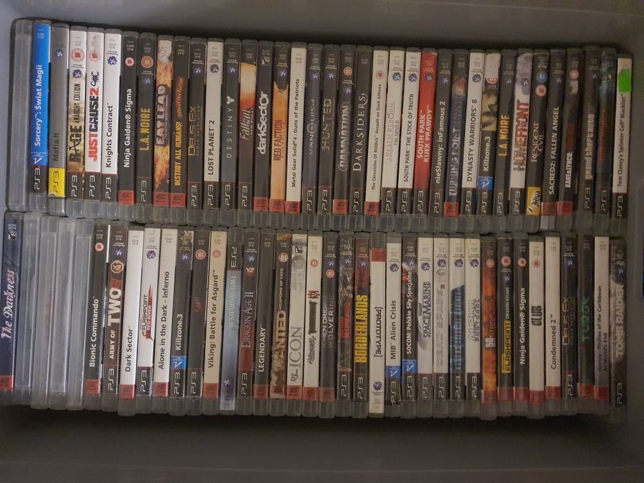 Gry Ps3 Ps4 slim Pro Ps5 hity dla dzieci Lego minecraft fifa 18+ Różne