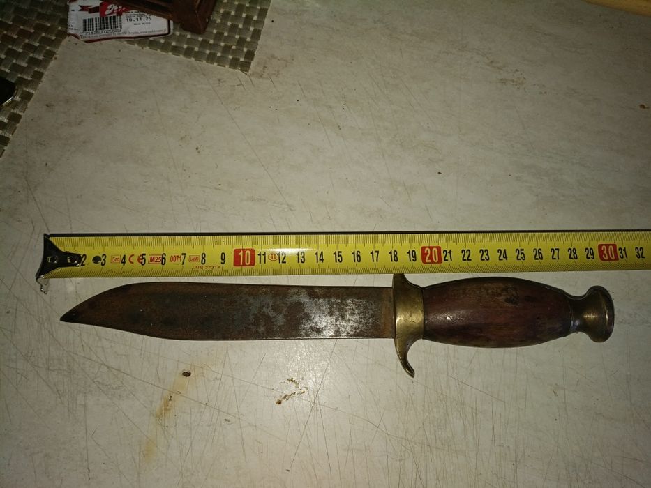 Nóż myśliwski stary