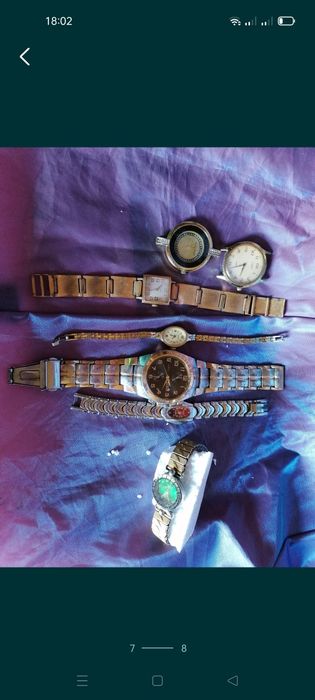 Годинник часи значки СССР луч