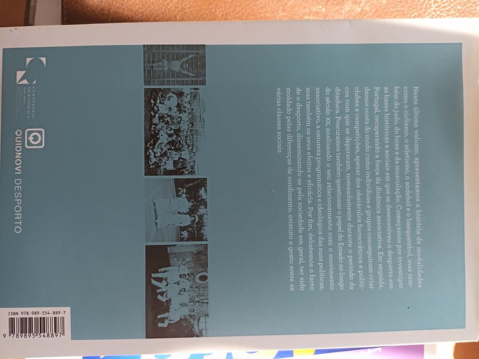 Livro Uma história do desporto em Portugal