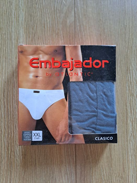 Slipy męskie Atlantic Embajador, rozmiar XXL, 2PACK
