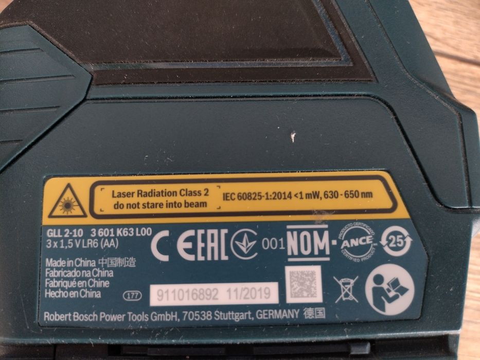Laser Bosch GLL 2-10