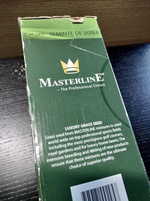 Sementes Erva - Masterline 1 Kg
