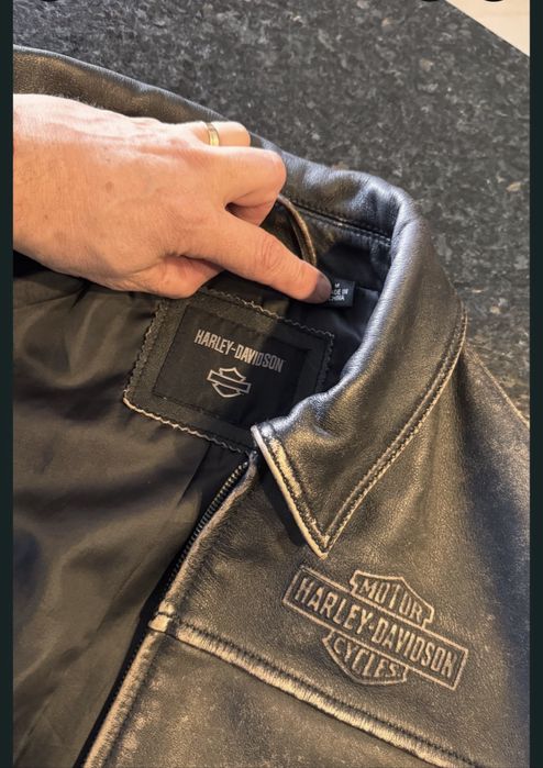 Blusão Harley Davidson  Gas & Oil – EDIÇÃO LIMITADA | RARA NA EUROPA