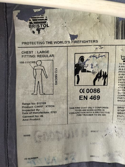 Fato Nomex Bristol