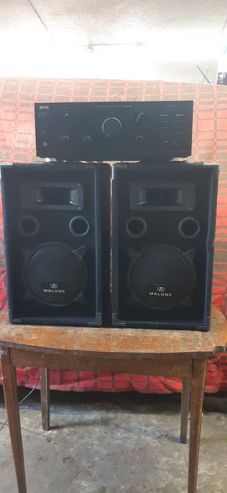 Усилитель акаі з колонками