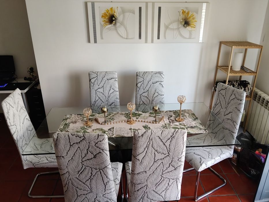 Mesa Jantar Vidro