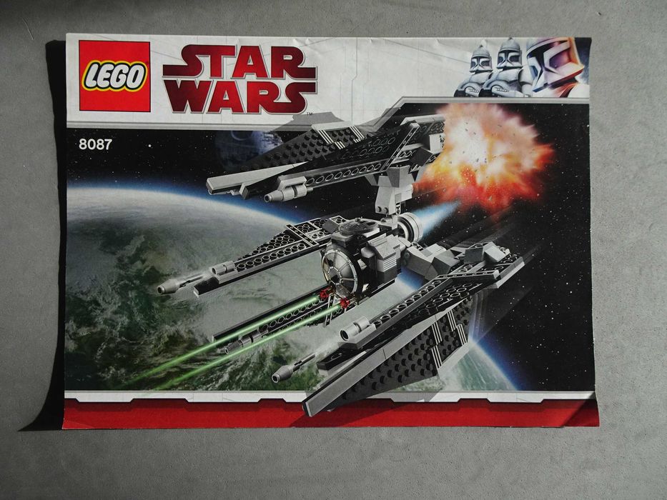 Antigo catálogo - Instruções Lego Star Wars - 8087