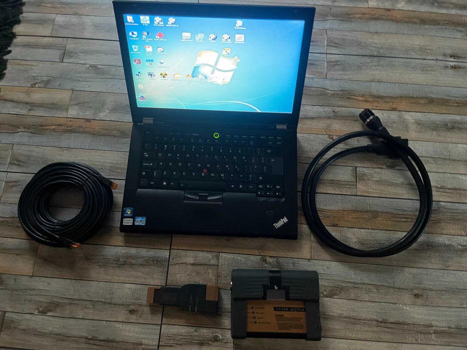 Zestaw fiagnostyczny BMW głowica ICOM+ IBM Lenovo T420