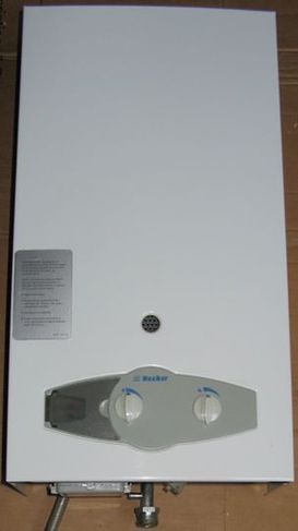 Piecyk wody użytkowej gaz butla Propan Butan LPG Neckar N19E Junkers