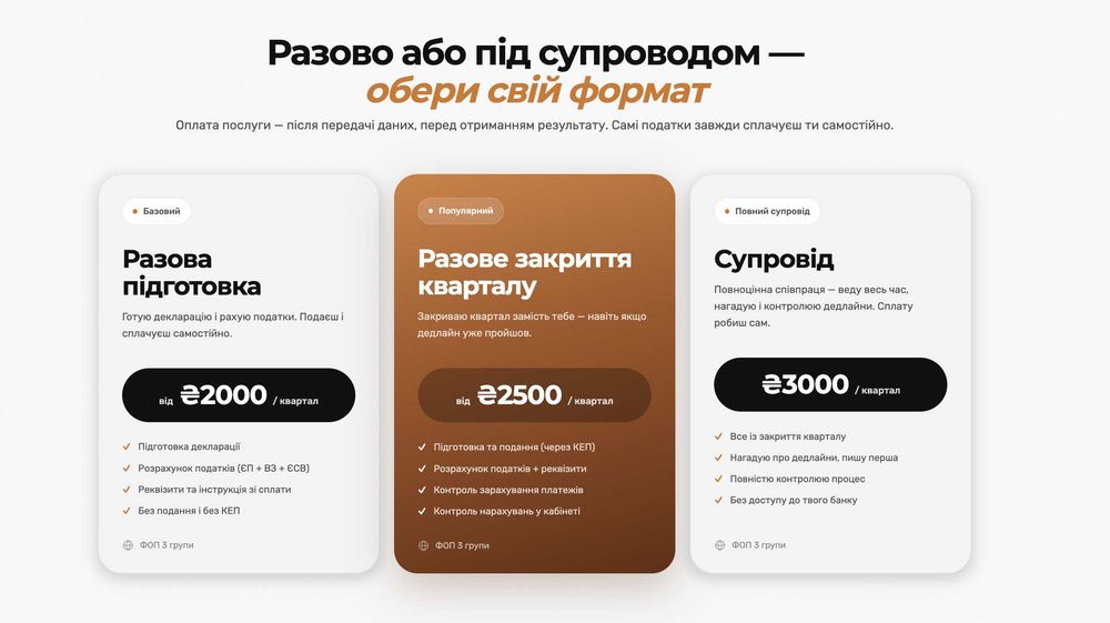Бухгалтер для ІТ ФОП | Ведення під ключ | FOPLY