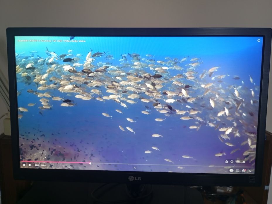 Монітор lg 21,5" led vga 22m37a