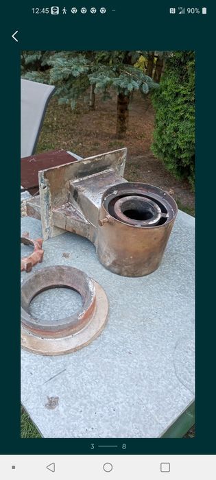 Silnik do podajnika i palenisko