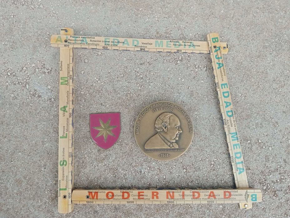 Metro, Medalha e crachá militar