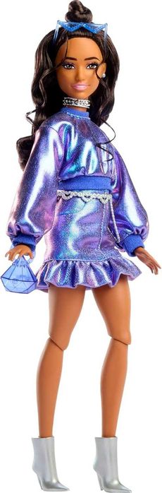 Barbie Deluxe Style in Metallic Blue Top and Skirt Сяючий індиго JFP42