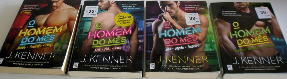 O Homem do mês - Melhor romance erótico - 4 livros
