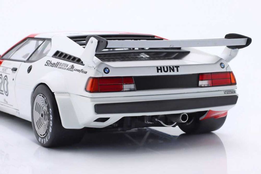 Model 1:18 Werk83 BMW M1 Procar #20 Donington Park 1979 James Hunt