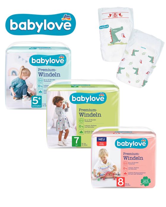 Babylove premium baby love підгузки памперси трусики 3 4 4+ 5 5+ 6 6+