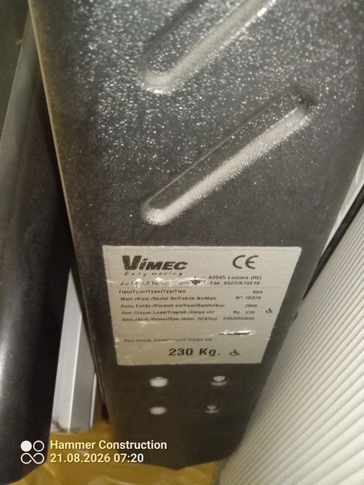 Winda Schodowa Vimec V 64