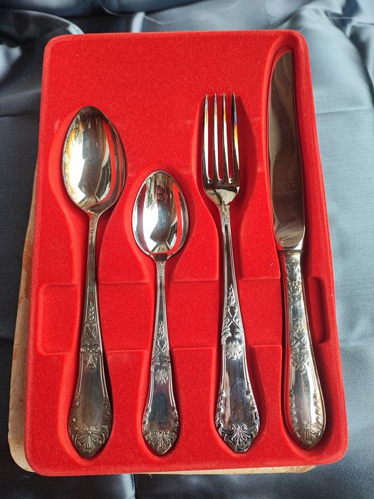 Posrebrzane sztućce Herfa MET-60 4szt