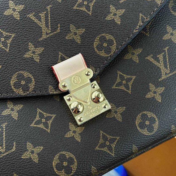 Жіноча сумка Louis Vuitton Pochette Metis Monogram (люкс качество)