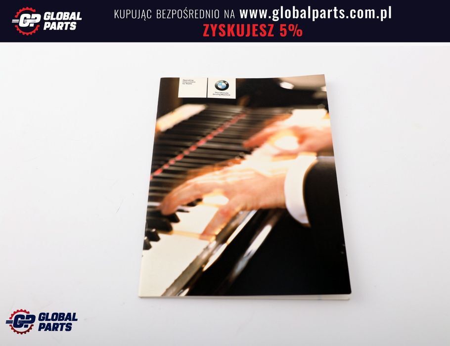 BMW E87 E90 E91 Książka Instrukcja Obsługi Radio CD MD