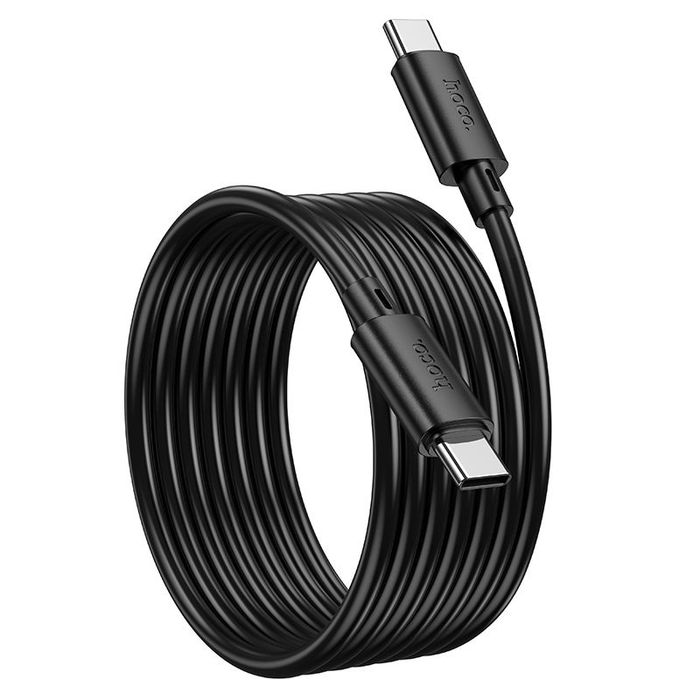 Kabel USB C do USB C Hoco 3A 60W 2 m X88 czarny