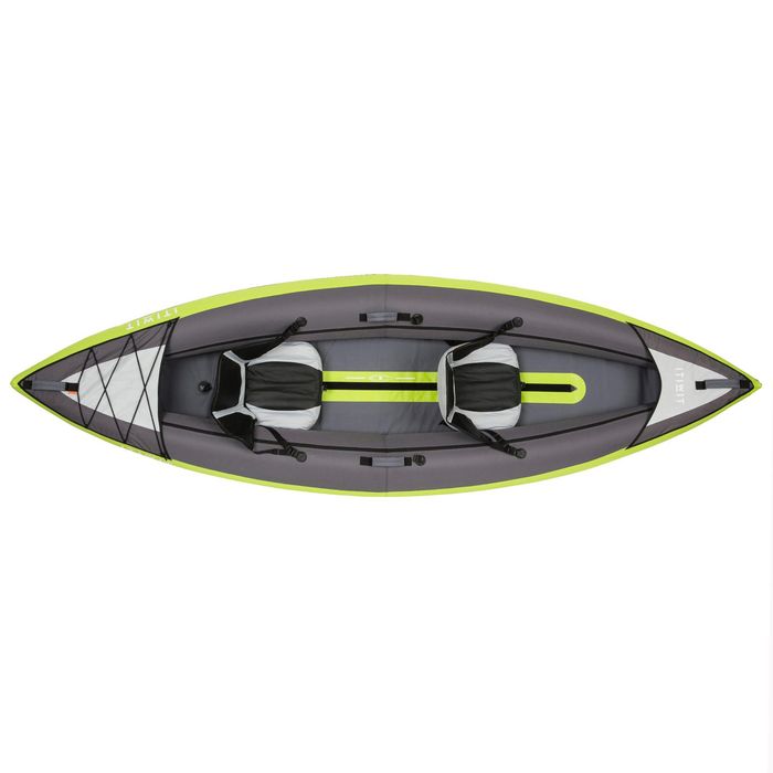 KAYAK INSUFLÁVEL DE PASSEIO 1/2 LUGARES VERDE