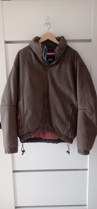 Nowa Zara kurtka oversize w stylu vintage S