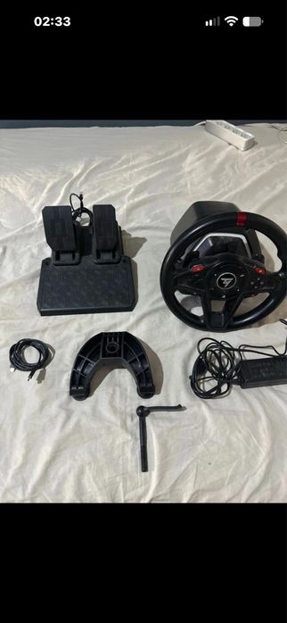 Volante + pedais threstmast t128