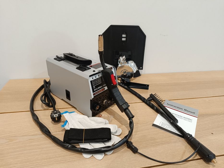 Entrega imediata Máquina de Soldar MIG + MMA 2-em-1 | Digital 120A (NO