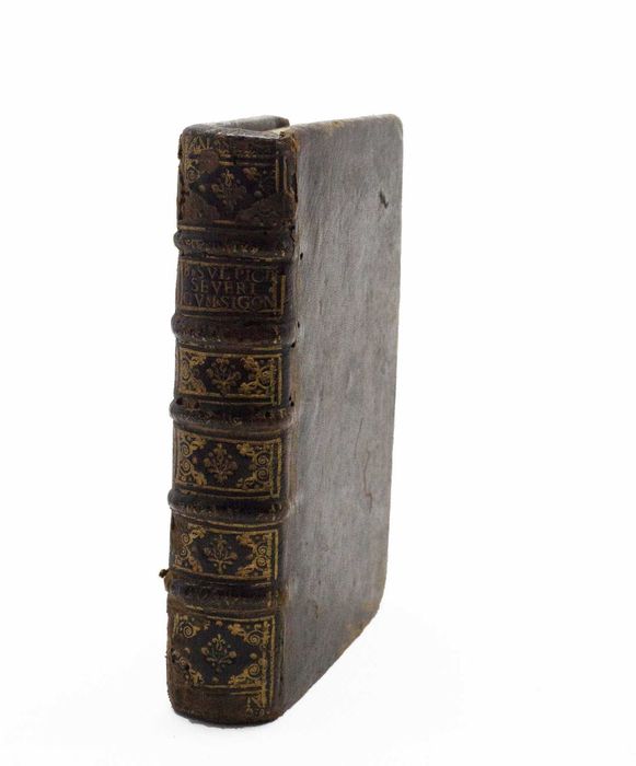 Raridade do Séc. XVI sobre a História Sagrada de Sulpício Severo. 1581