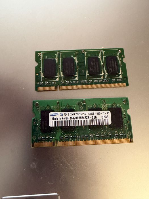 Memoria ram 512 mb
